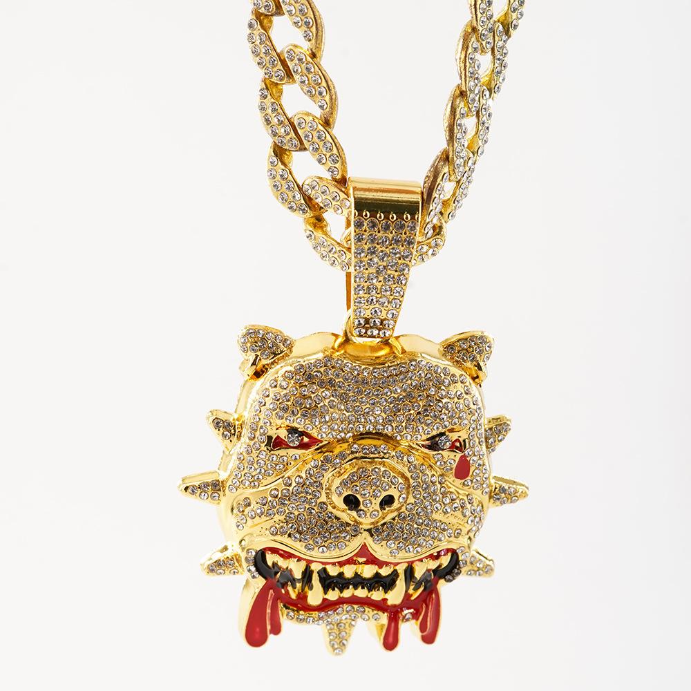 New Product Necklace Hip Hop Pendant Personalized Trendy Brand Animal Hip Hop Necklace