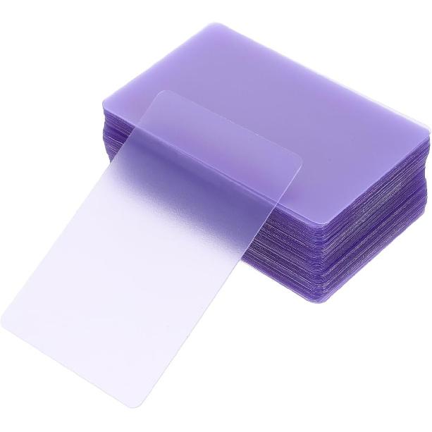 100Pcs Pry Cards for Mobile Phone LCD Screen Repair Durable PVC Opening Tools for Easy Disassembly and Multi-Functional Use