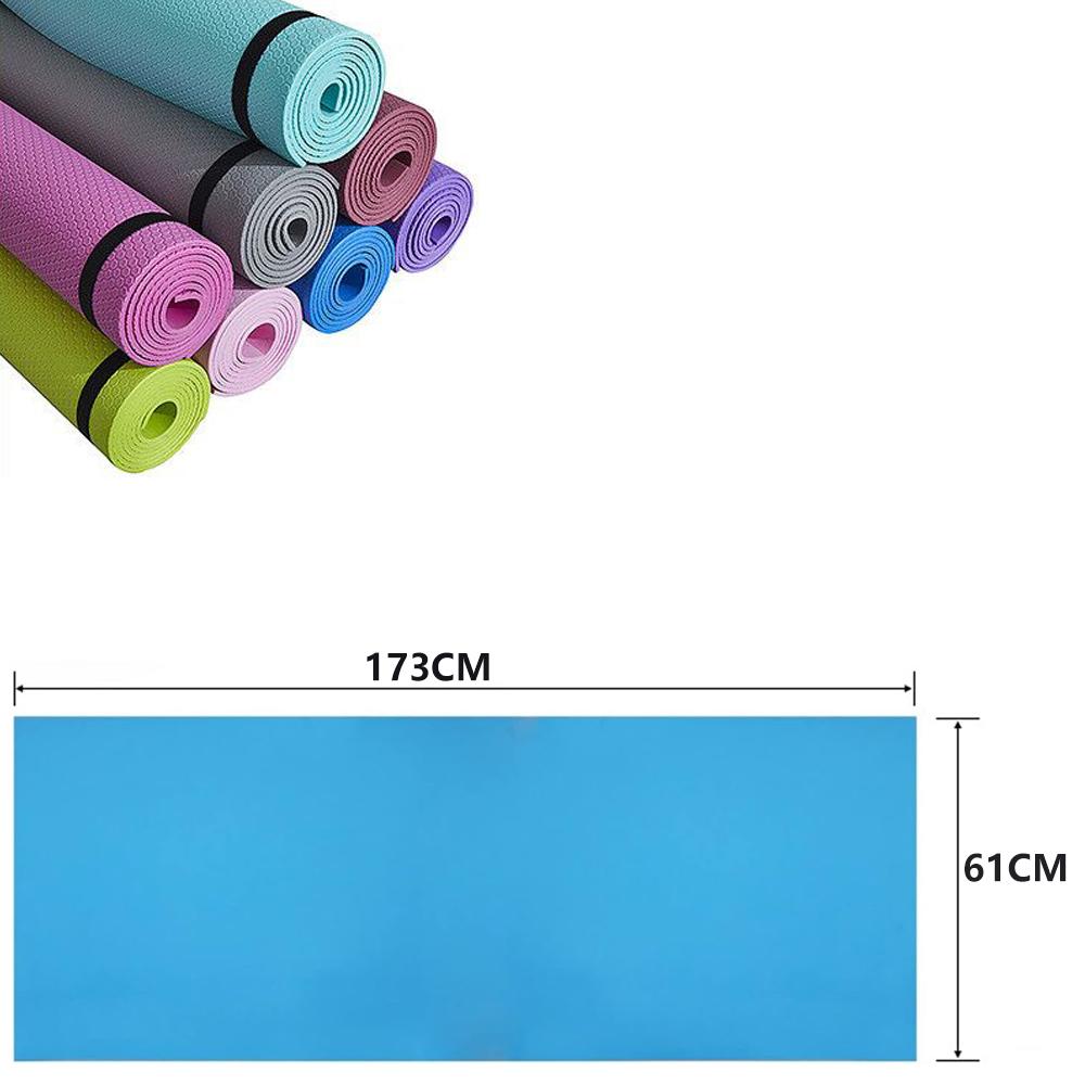 Yoga Mat Anti-skid Sports Fitness Mat 3MM-6MM Thick EVA Comfort Foam yoga matt for Exercise Yoga and Pilates Gymnastics mat