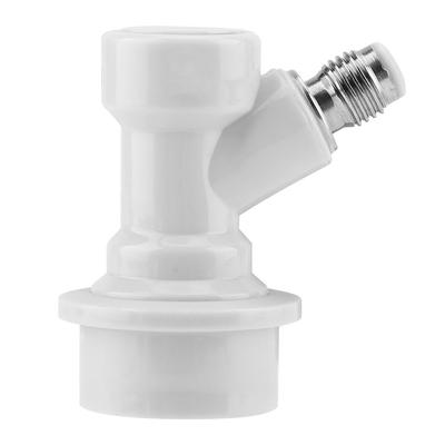 Ball Lock Disconnects Kit für Homebrew Beer Soda Corny Keg Liquid Connectors(Weiß)