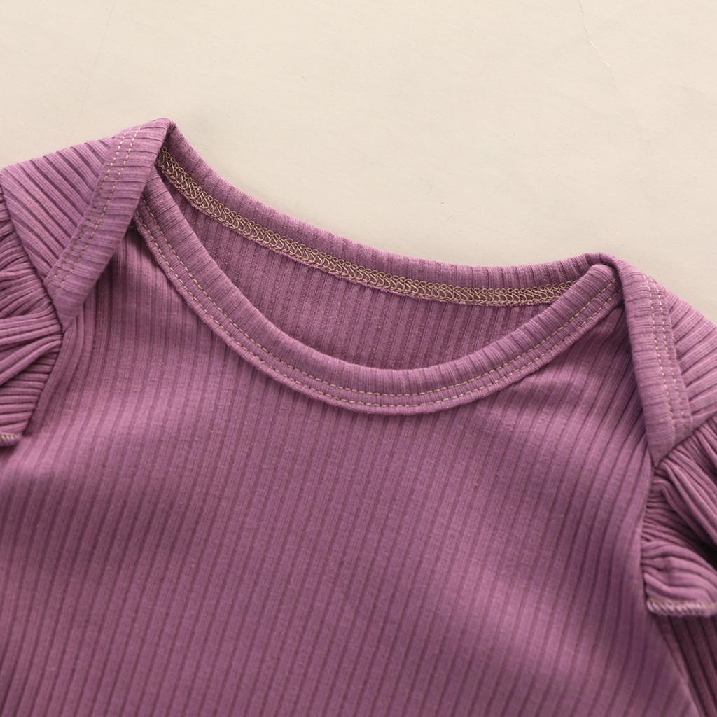 Newborn Baby Girls Boys  Tie-Dyed Romper+Pants Pajamas Sleepwear Outfits