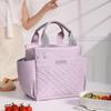Reusable Insulated Lunch Bag Thermal Food Cooler Bag Convenient Picnic  Bag  Foods Storage