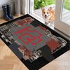 Soft Floor Carpet Rammstein Pattern Area Rug Decorative Mat For Home Room Decoration
