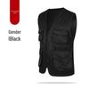 Custom Logo Multi-Pocket Reflective Safety Vest for Photography, Volunteers, and Construction