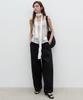 Seolan Flower Sleeveless Blouse_White