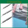 Professional Ceramic Tweezers Stainless Steel Handle  Acid Resistance Research
