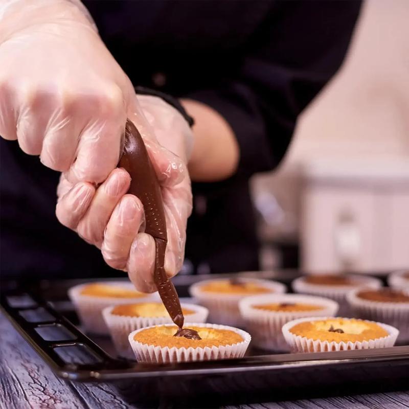 500 PEZZI Pirottini per Cupcake Carta Muffin Torta Stampini Contenitori Colore Unico Wrapper per Cupcake Accessori da Forno Cucina