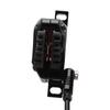 Hydraulic Disc Brake Set Aluminum Alloy 4 Piston Front and Rear Bilateral Hydraulic Brake for Mountain Bike