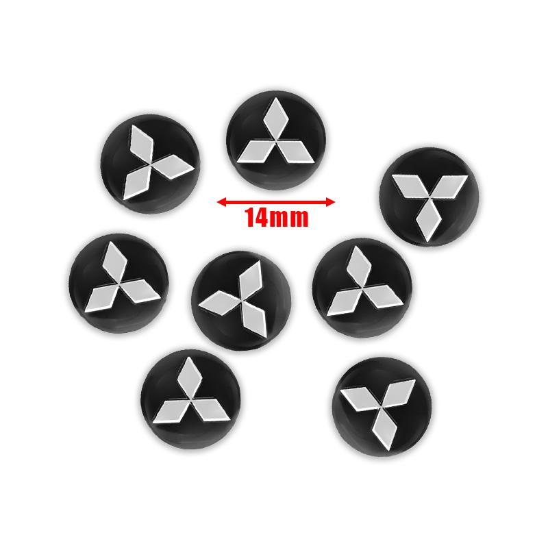 Odznaka Samochodowa Kluczyk Naklejki Sterowania Auto Brelok Emblemat Naklejka Akcesoria Do Mitsubishi Ralliart EX Outlander Competition Outlander