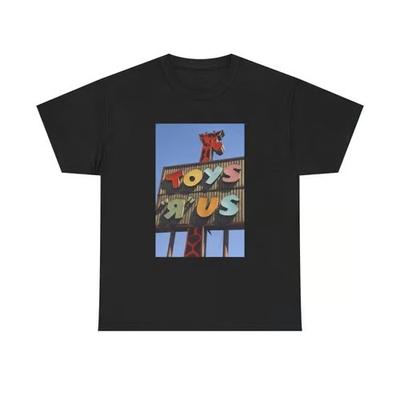 Toys R Us T-shirt Vintage Retro Logo Graphic Gaming Art Unisex Heavy Cotton Tee