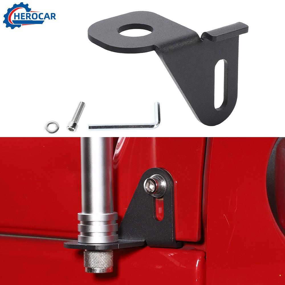 Car Antenna Mount Bracket Stand Holder For Jeep Wrangler JL JK TJ / Gladiator JT