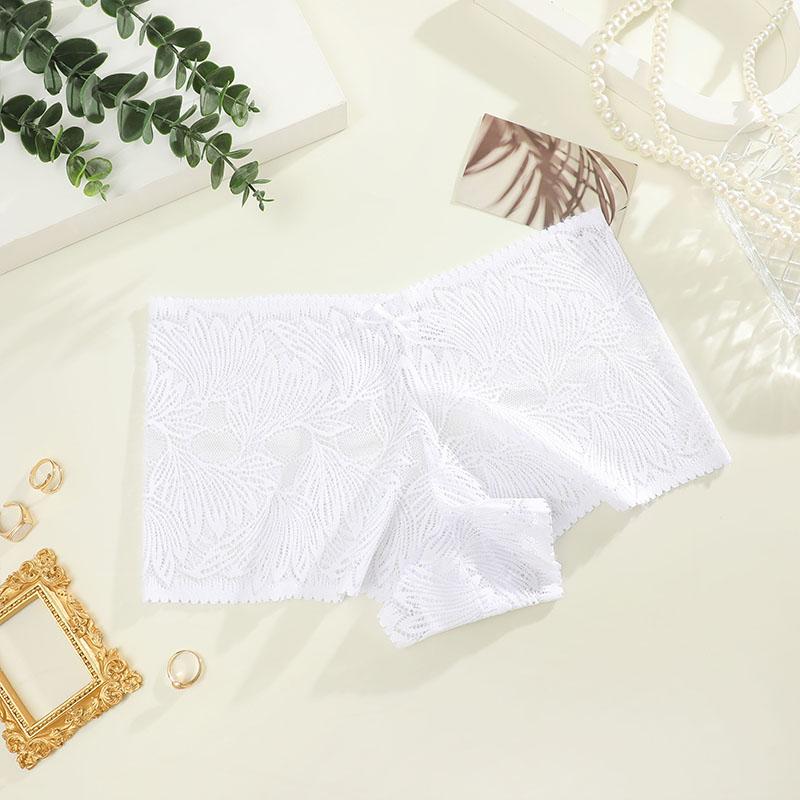 FINETOO 1Pcs Sexy Lace Panties for Women Floral Hollow Out Cheekie Style Sexy Underwear Female Intimates Lingerie Finetoo Design Panties