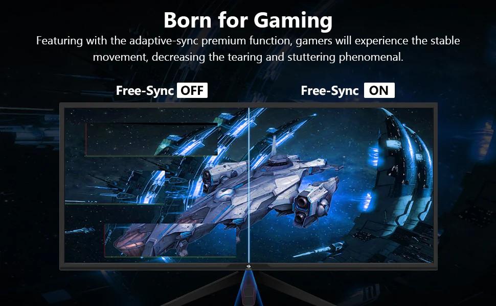 Z-EDGE UG24 Böjd Spelskärm - FHD 1920x1080 - 24 Tum - 180Hz - MPRT 1ms - 300cd/m² - HDMI 2.1 & DisplayPort 1.4 - Svart