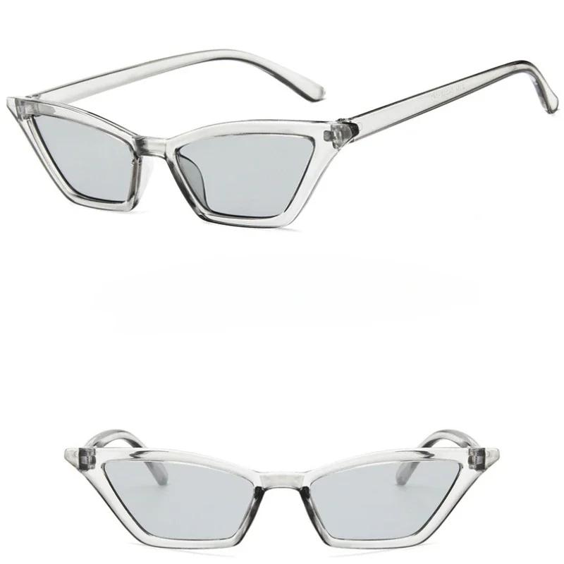 

Vintage Cat Eye Sunglasses Women Men Small Frame Retro Sunglasses Uv400 Protection Eyewear Fashion Trendy Streetwear Accessories
