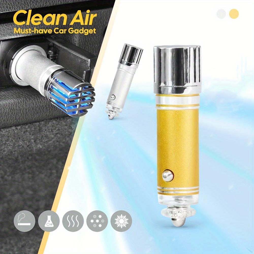 Mini 12V Auto Luchtionisator Luchtreiniger Plug-In Verfrisser, Verwijdert Rook, PM2.5, Pollen, Geuren, Stille Automatische Luchtreiniger voor Reizen