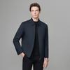 Popular Spring and Autumn Lapel Zipper Jacket Jacket Men's Commuting Middle-aged Dad Executive Jacket