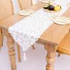 Exquisite Dinning Cover Widely Use Cloth Merry Christmas Pattern Gilded Table Runner for
