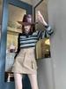 2023 Autumn Women's High Waist Slim Khaki Short Skirt - American Style