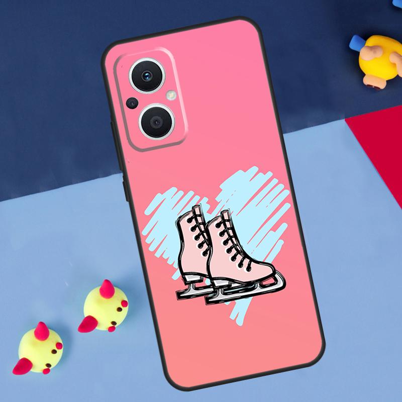 Ice Skating For OPPO Reno 7 8 Lite 8T 10 11 12 13 14 Pro 11F 12F 13F 14F OPPO Find X8 X5 X6 X9 Pro Case