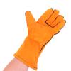 1Pair Heat-Proof Metal Welding Protector Gloves Cowhide Flame-Retardant Welding Work Gloves Mechanic Gloves Tools