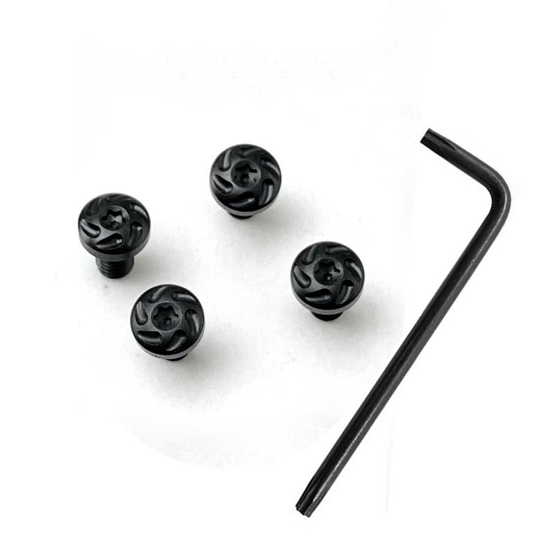 1 Set Custom Grip Handle Stainless Steel Screws Nails with Key Screwdriver for 1911 Models DIY Make Accessories