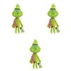 Cozy 32cm The Grinch Plush Doll Toy With Soft Plush And Pp Cotton Filling