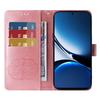 For Xiaomi Redmi Turbo 4 5G/Poco X7 Pro 5G Leather Case Butterfly Floral Imprint Wallet Stand Cover