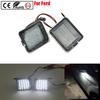 White LED Side Mirror Pudlle Light Fit For Ford C-Max 2003-2010 For Ford Escape 2015-2016