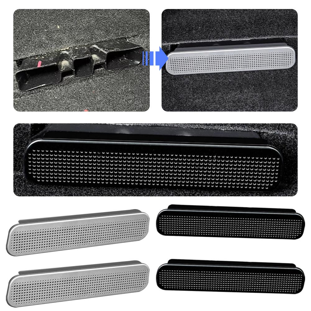 For Byd Song Plus  (Seal U Dm Isealion 6)) Accessories  Metal Air Vent Dust Cover-Scratch-Proof Hollow Design