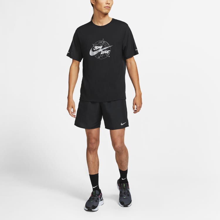 Nike Dri Fit Freizeitshorts Herren Schwarz CZ9069-010
