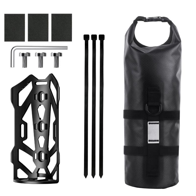 Road Bikes Panniers Bag Waterproofs Bike Front Fork Bag Cycling Front Saddles Bag with Front Bike Rack Cycling Accessories