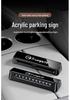Temporary Parking Plate for GAC Trumpchi M8 GS8 Xiang S7 S9 - Double Number Movable Car Phone Card