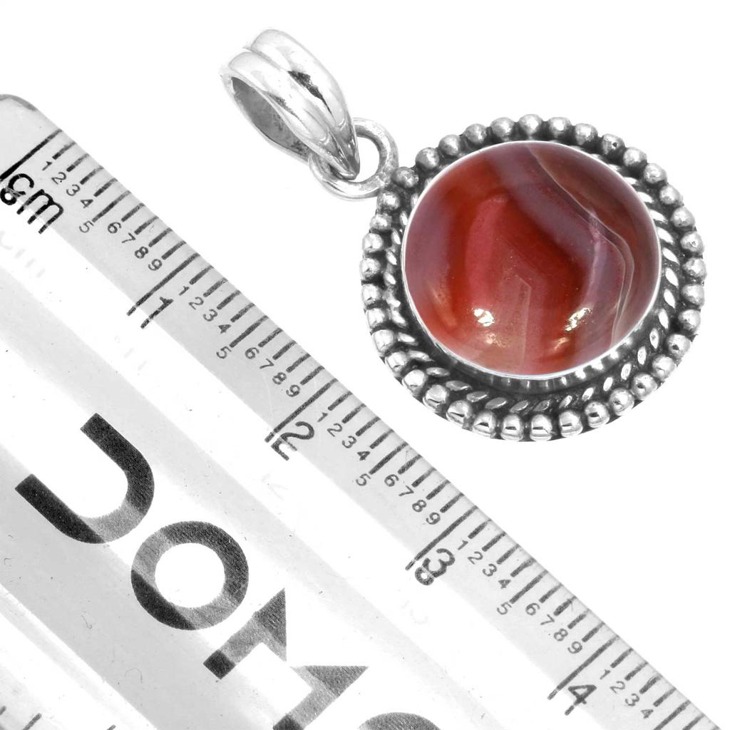 925 Sterling Silver Pendant Women Gemstone Handmade Jewelry Birthday Gift Amazonite Angelite Blue Opal Botswana Agate Mohave Azurite Chrysocolla