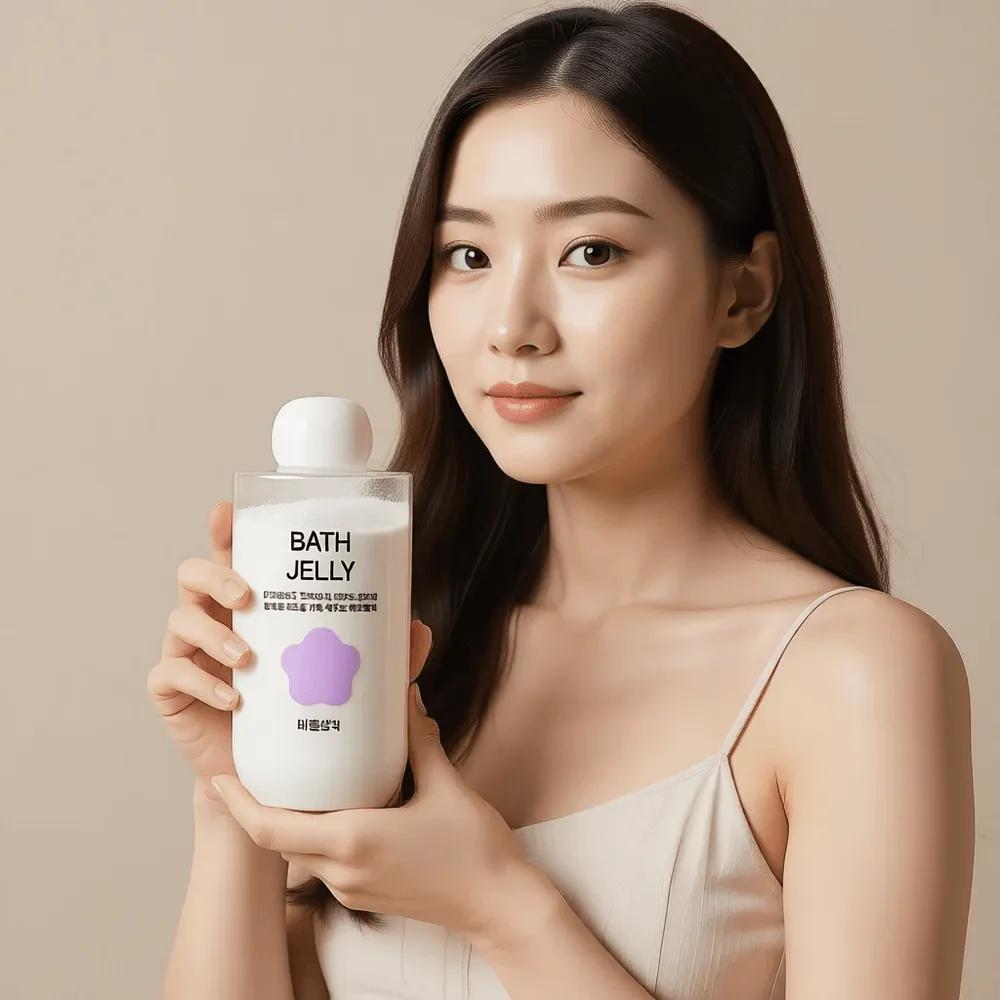 

Bareunsaenggak Bath Jelly Unscented 270ml Couple Bath Bomb Slippery and Moisturizing
