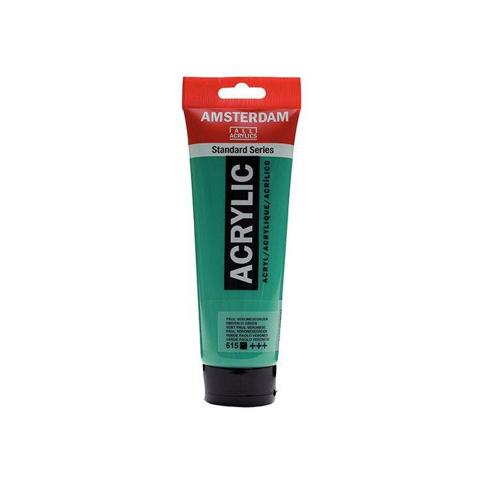 Acrylic Paint In Tube - Paul De Veronese Green - 615 - Amsterdam - 250ml