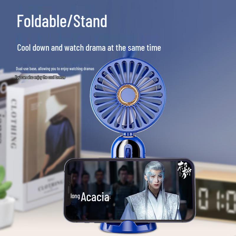 JINGRUIXIANG Portable Mini USB Rechargeable Handheld Fan