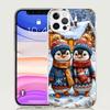 Christmas Penguin Phone Case for Apple iPhone 17 Air 16 15 Plus 14 + 13 Mini 12 11 Pro Max 7 8 SE 16Max Soft Shell Cover Coque 1