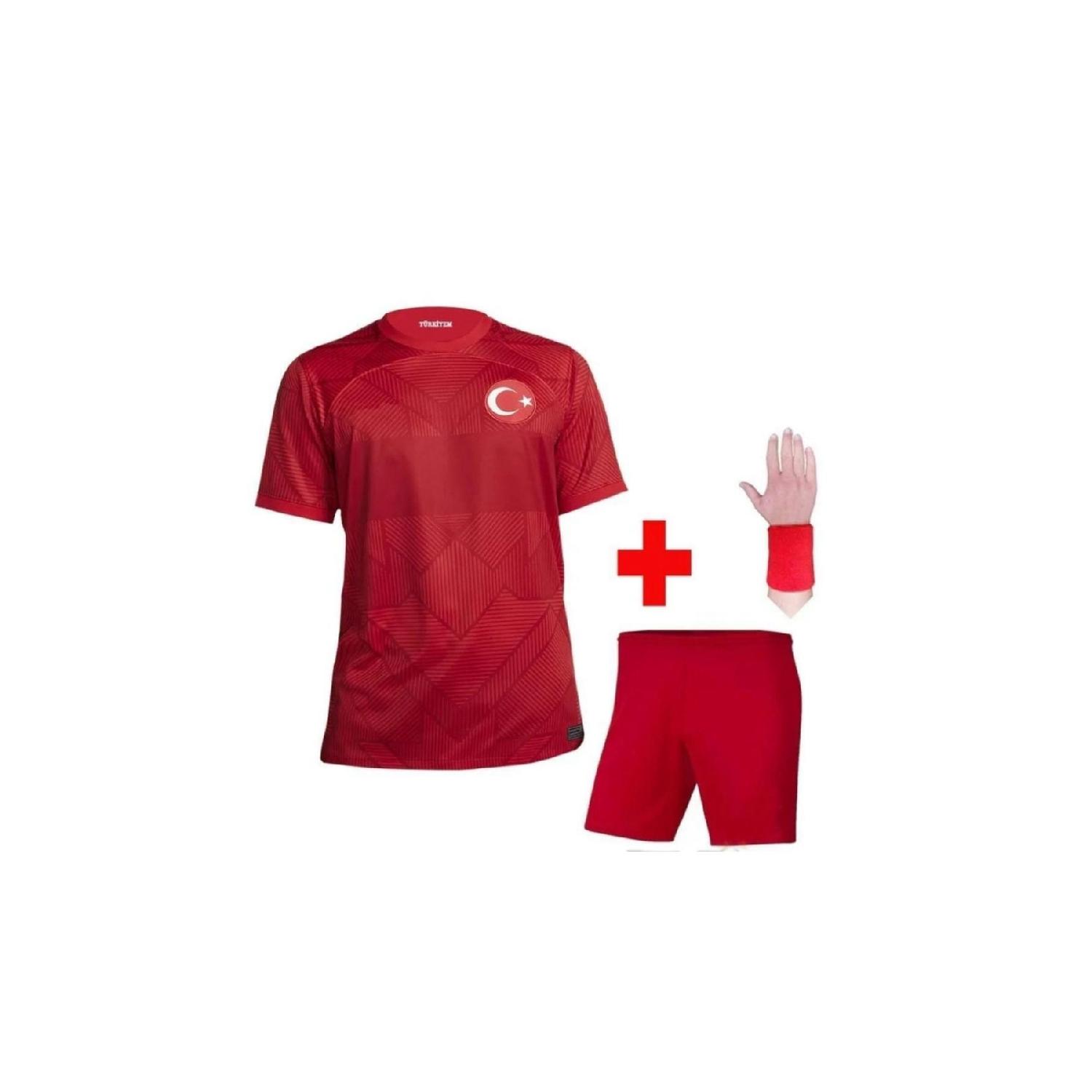 

Trkiye Euro 2024 Anonymous Red Kids Jersey Set Of 4 3-4 Yaş белый