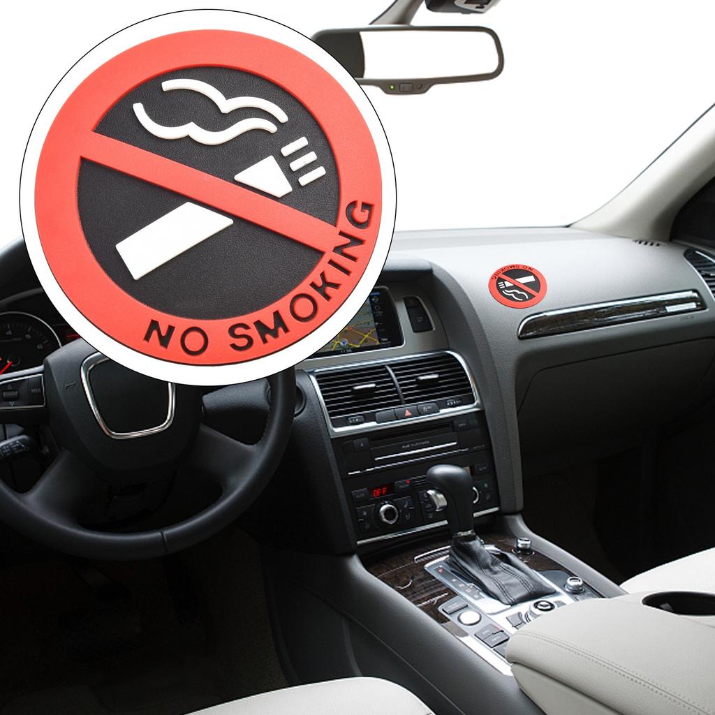 Do Not Smoke Stickers No  Stickers No  Signs Car Interior Stickers
