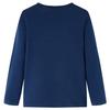 Kids' Long-sleeved T-shirt Navy Blue 92/104/116/128/140