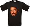 Maglietta di Film della Serie Cult di Jonathan Frakes Nuova Tutte le Taglie Unisex T-Shirt