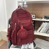 Schoolbag new schoolbag Korean version ins tooling trend couple casual backpack large capacity junior high school student backpack