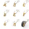 Personalized Gold-Plated Titanium Letter Necklace for Women - Fashionable Clavicle Chain Jewelry
