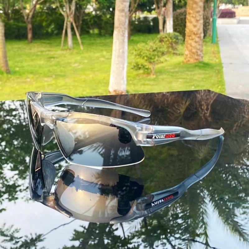 New Men's Half Frame Sports Sunglasses Fashion Men Outdoor Cycling Sun Glasses Fishing Glasses UV400 Goggles