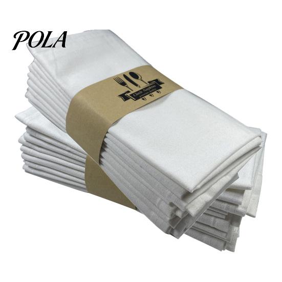 Solid Color Napkins Rustic Linen Napkin, 16 Inch Farmhouse Style Cloth Napkin Machine Washable for Dining Table Wedding Bridal Shower Baby No