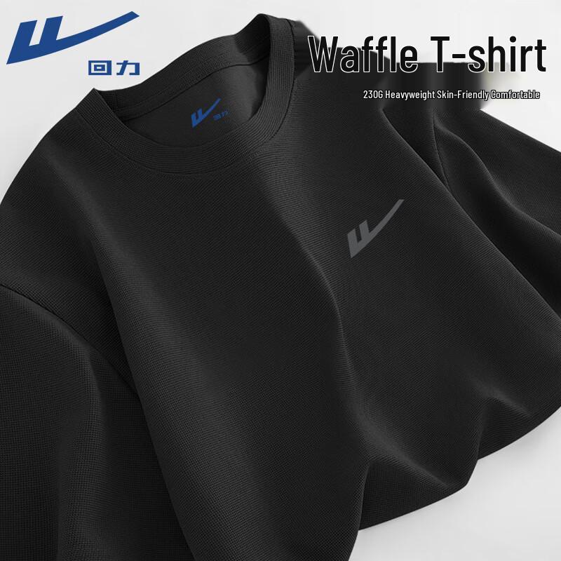 Warrior Men s Waffle Knit Short Sleeve T-Shirt L