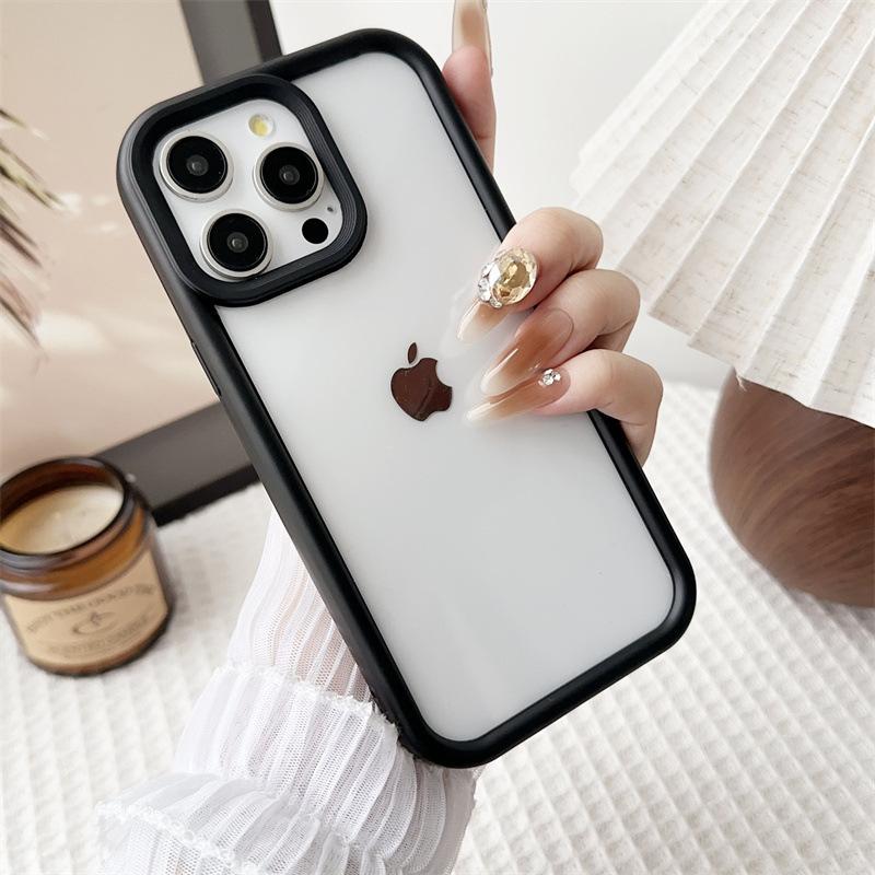 Apple 17promax acrylic 16promax mobile phone case iphone17 cream glue 17pro glue groove