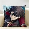 Wriothesley Genshin Impact Cushion Cover Natural Linen Organic Fabric DoubleSided Printing Room Sofa Decor Pillow Case