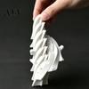Мини-фигурка призрака, 3D-печатная скользкая фигурка, Вращающаяся Хэллоуинская игрушка-фиджет, Игрушка-антистресс, Скручиваемая белая настольная декорация для сувениров на вечеринку