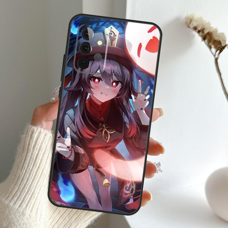 

Чехол Genshin Impact Zhongli Hutao для Samsung Galaxy A55 A15 A35 A56 A06 A16 A26 A36 A32 A52 A13 A33 A53 A14 A34 A54 A17 Samsung A52S 5G